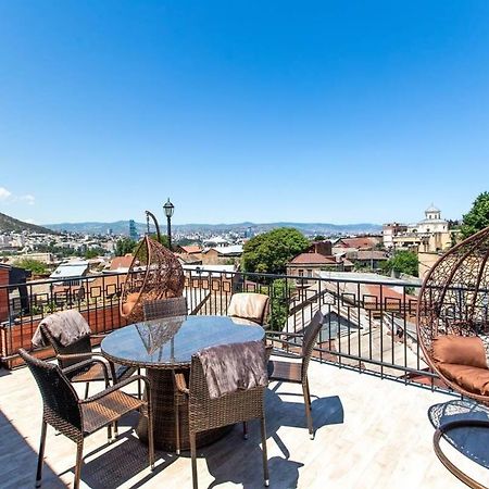 3Br Apt W Huge Terrace & Magnificent Views Tbilisi Exteriér fotografie